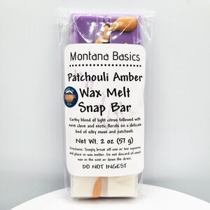 Patchouli Amber - Wax Melt Snap Bar